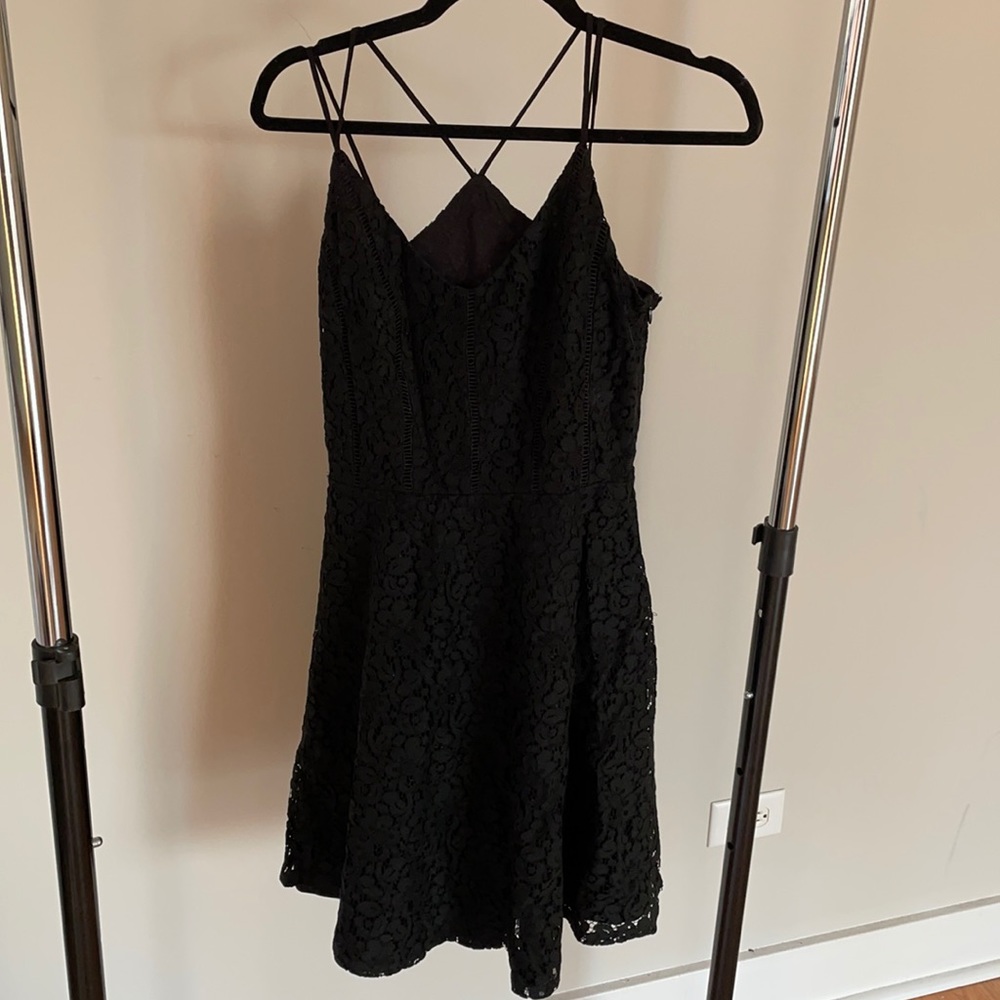 Black Lace Dress